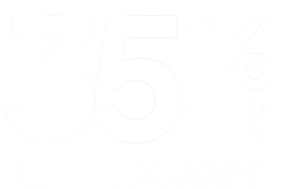 35% off all programs