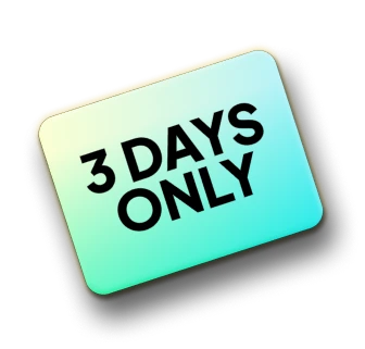 3 days only