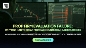 Prop Firm Evaluation Failure: Why Risk Habits Break More Accounts Than Bad Strategies