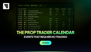 The Prop Trader Calendar: Events That Require No Trading