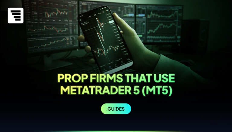 Top 5 prop firms with MetaTrader 5, with FXIFY at the top for broker-backed MT5 execution and program variety.