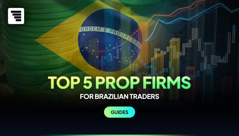 Title: Top 5 Prop Firms | Subtitle: For Brazilian Traders