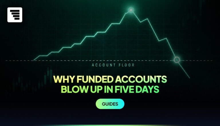 Why traders blow funded accounts in the first five days. The mechanics, position sizing, and Daily Loss Limit math that end accounts before the first payout cycle