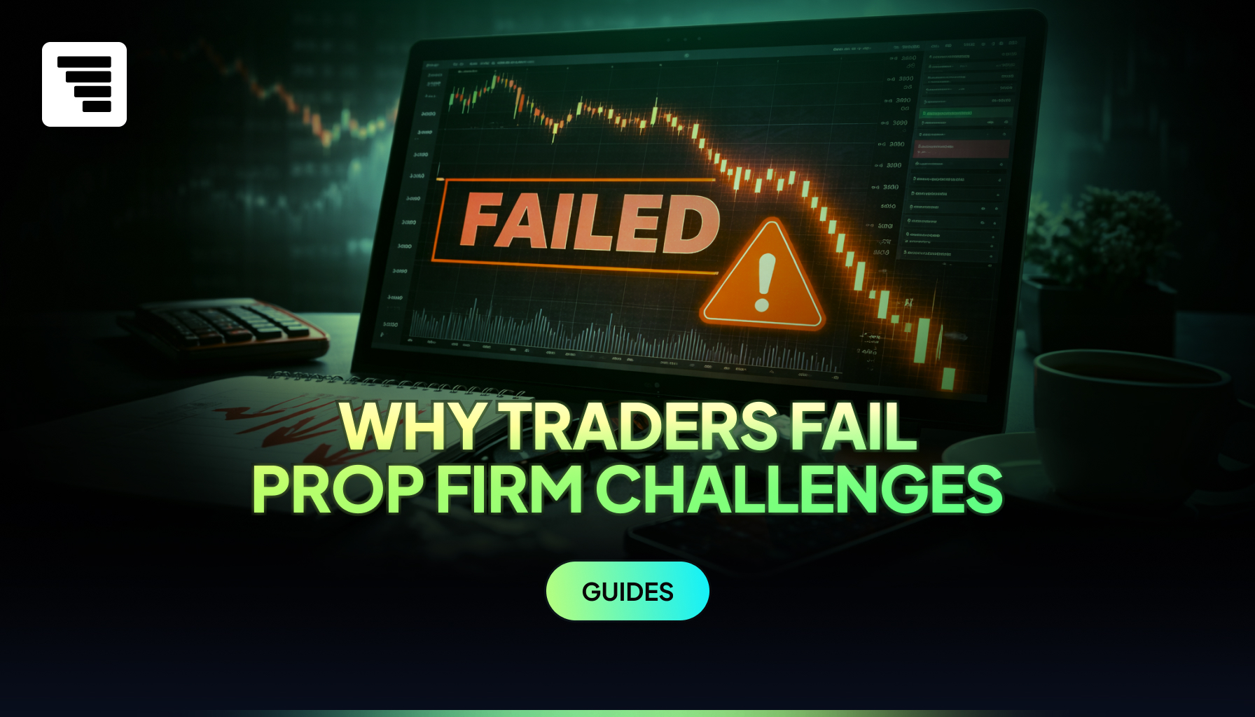 Why traders fail prop firm challenges, four patterns that end evaluations before the profit target is reached